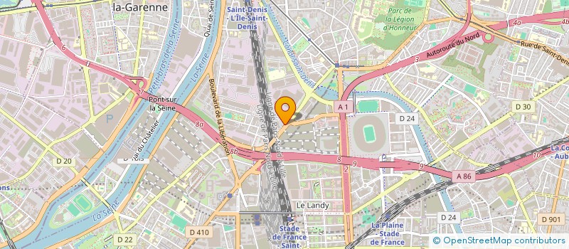 localisation de l'entreprise ALLIANCE CONSEIL SECURITE  SAINT-DENIS