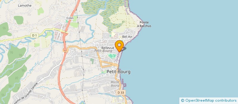 localisation de l'entreprise ALLIANCE CONSTRUCTIONS à PETIT-BOURG