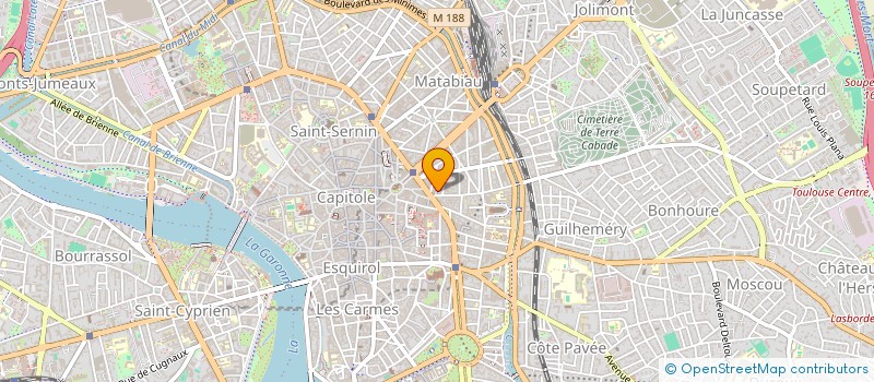 localisation de l'entreprise ALLIANCE CONSULTING RESSOURCES HUMAINES EMPLOI 31  TOULOUSE