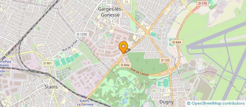 localisation de l'entreprise ALLIANCE CONSULTING SECURITY INTERVENTIO  GARGES-LES-GONESSE