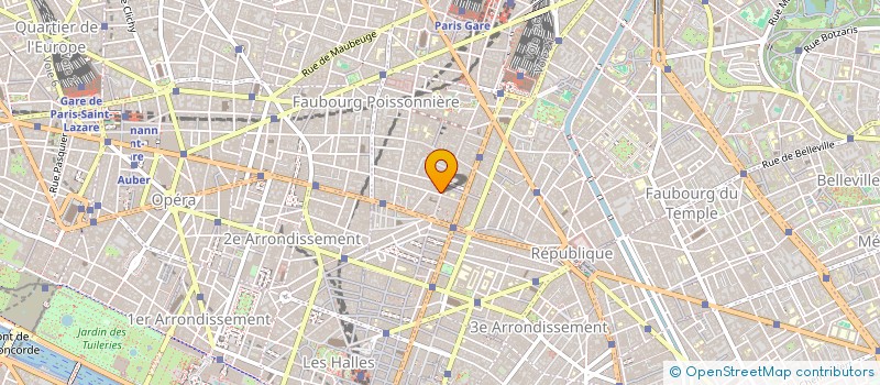 localisation de l'entreprise ALLIANCE CORP  PARIS