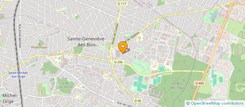 localisation de l'entreprise ALLIANCE COUVERTURE SOLAIRE à SAINTE-GENEVIEVE-DES-BOIS