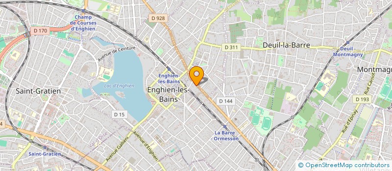 localisation de l'entreprise ALLIANCE D.AGENCE SERVICE A DOMICILE à DEUIL LA BARRE