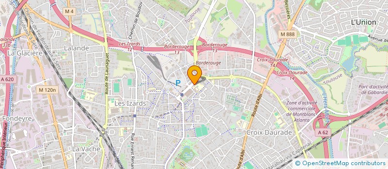 localisation de l'entreprise ALLIANCE D'INTERVENANTS DE SANTE OEUVRANT POUR LE MAINTIEN A DOMICILE DES AINES FRAGILES à TOULOUSE