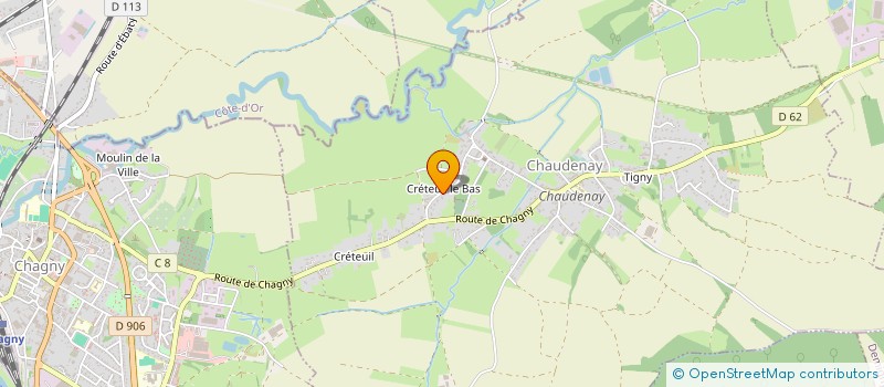 localisation de l'entreprise ALLIANCE D INVITATION AU MONDE  CHAUDENAY