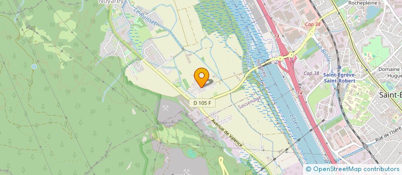 localisation de l'entreprise ALLIANCE DE CONSTRUCTION ET DE RENOVATION à NOYAREY