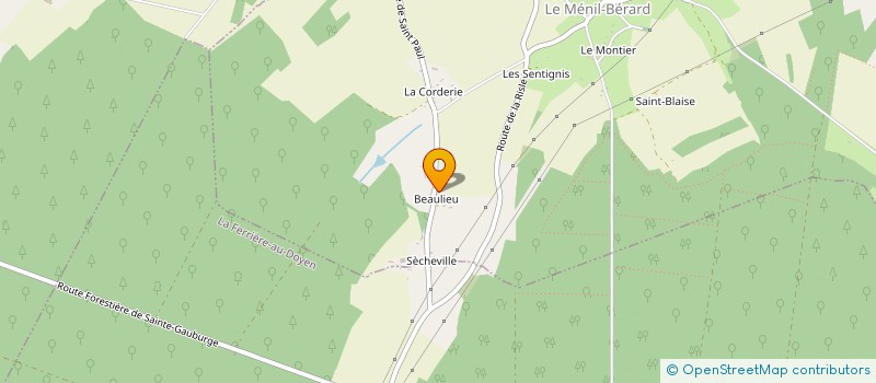 localisation de l'entreprise ALLIANCE DE LA LYS à LE MENIL-BERARD