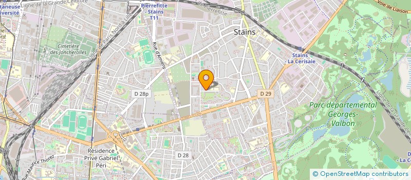 localisation de l'entreprise ALLIANCE DE LA MEDINA à STAINS