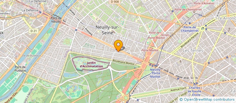 localisation de l'entreprise ALLIANCE DE LA RADIO à NEUILLY-SUR-SEINE