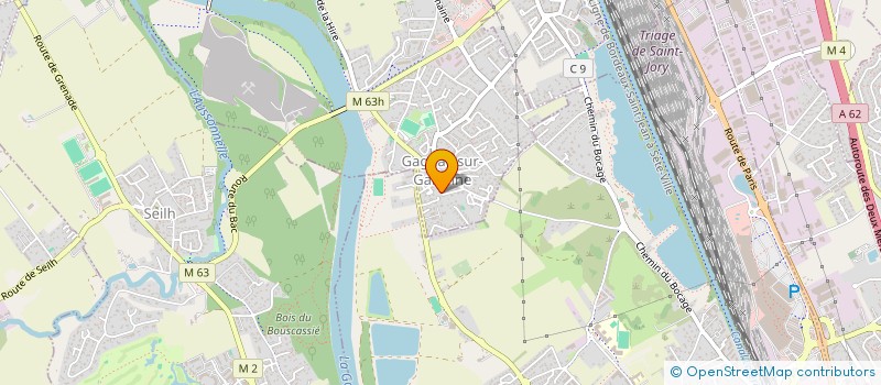 localisation de l'entreprise ALLIANCE DE SOLIDARITE AVEC VALKY  GAGNAC-SUR-GARONNE