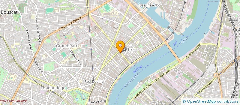 localisation de l'entreprise ALLIANCE DE TAUZIA à BORDEAUX