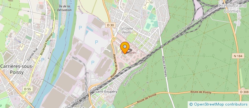 localisation de l'entreprise ALLIANCE DEMENAGEMENT à POISSY
