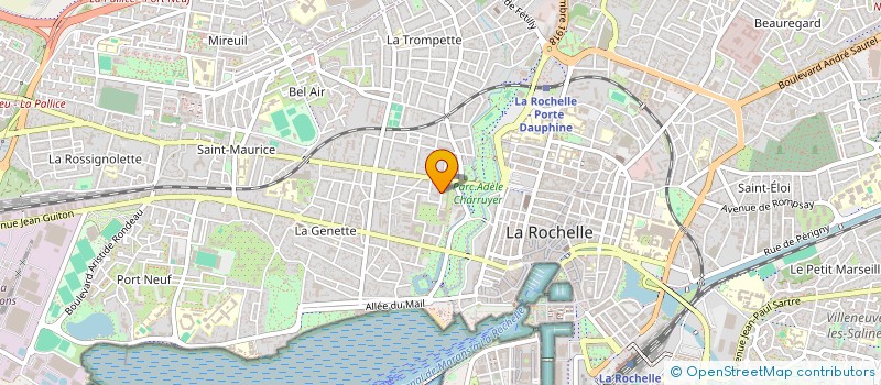 localisation de l'entreprise ALLIANCE DENTAIRE à LA ROCHELLE