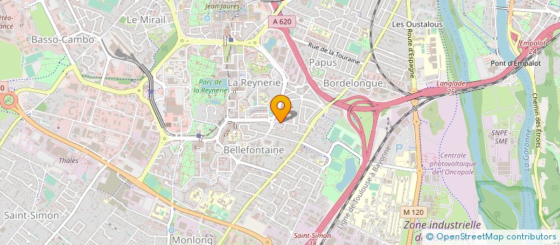 localisation de l'entreprise ALLIANCE DENTAIRE à TOULOUSE