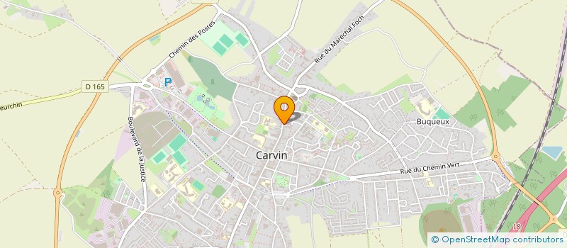 localisation de l'entreprise ALLIANCE DEPANNAGE à CARVIN