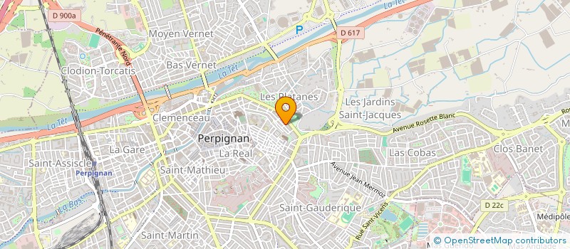 localisation de l'entreprise ALLIANCE DES ASSOCIATIONS INTERMEDIAIRES DES PYRENEES ORIENTALES (ALLIANCE DES AI DES PO) à PERPIGNAN