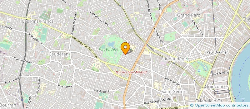 localisation de l'entreprise ALLIANCE DES CRUS BOURGEOIS DU MEDOC à BORDEAUX
