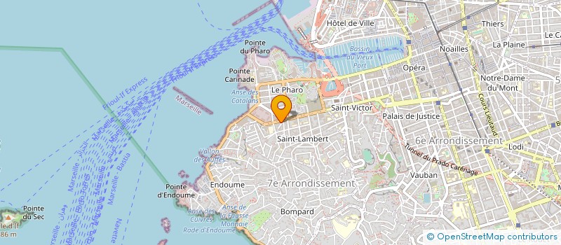 localisation de l'entreprise ALLIANCE DES DEMOCRATES INDEPENDANTS à MARSEILLE