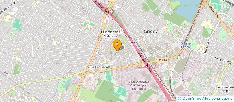 localisation de l'entreprise ALLIANCE DES FOUMBOUNIENS DE FRANCE (A2F) à GRIGNY