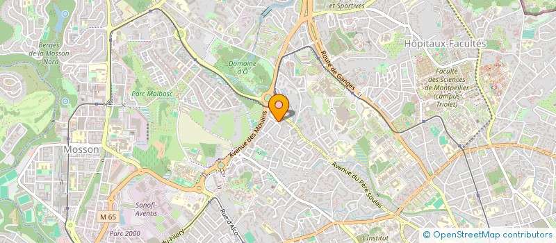 localisation de l'entreprise ALLIANCE DES GENERATIONS POUR L'INITIATIVE ET LA RESPONSABILITE à MONTPELLIER