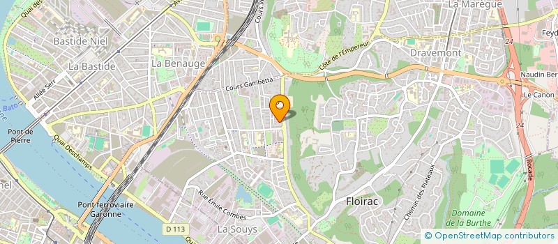 localisation de l'entreprise ALLIANCE DES LOCATAIRES FLOIRAC  FLOIRAC