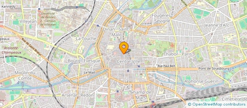 localisation de l'entreprise ALLIANCE DES PROPRIETAIRES-BAILLEURS  RENNES
