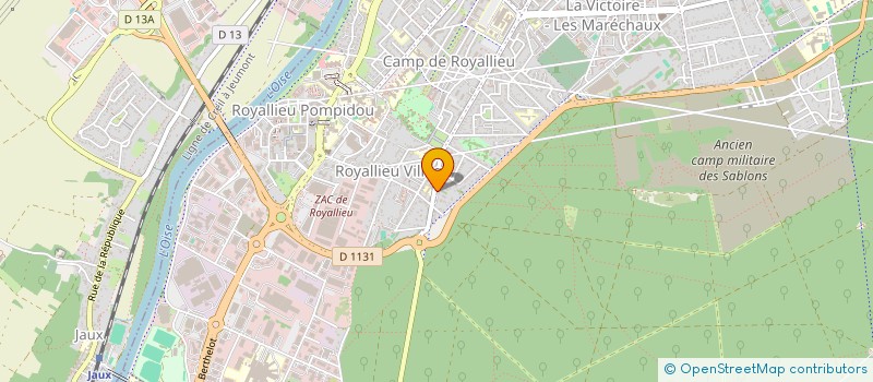 localisation de l'entreprise ALLIANCE DES RESEAUX DU TRANSPORT SANITAIRE PAR ABREVIATION A.R.T.S  COMPIEGNE