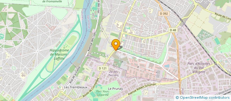 localisation de l'entreprise ALLIANCE DES SECOURISTES ET SAUVETEURS AQUATIQUES à CORMEILLES-EN-PARISIS