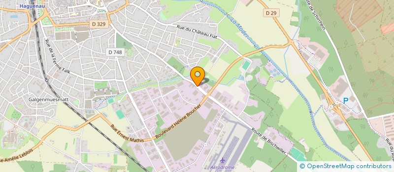 localisation de l'entreprise ALLIANCE DES TECHNOLOGIES INFORMATIQUES  HAGUENAU