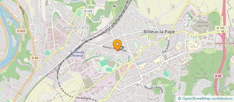 localisation de l'entreprise ALLIANCE DEVELOPPEMENT à RILLIEUX-LA-PAPE