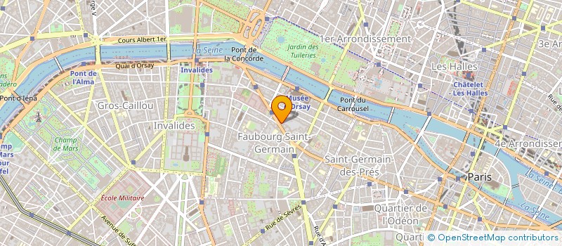 localisation de l'entreprise ALLIANCE DINZ à PARIS