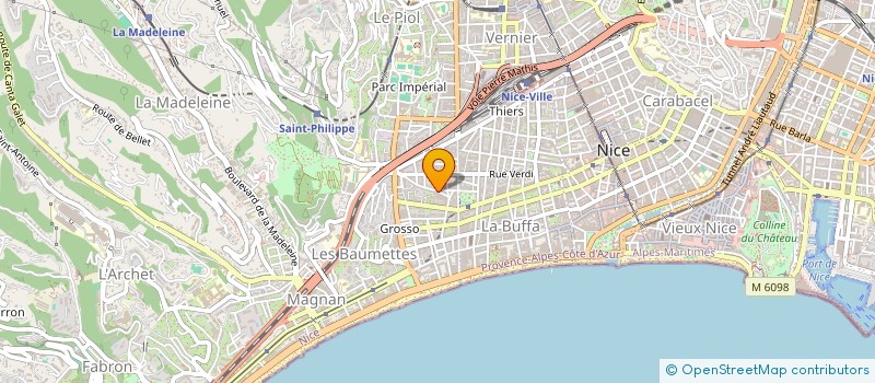 localisation de l'entreprise ALLIANCE DISCOUNT SERVICES à NICE