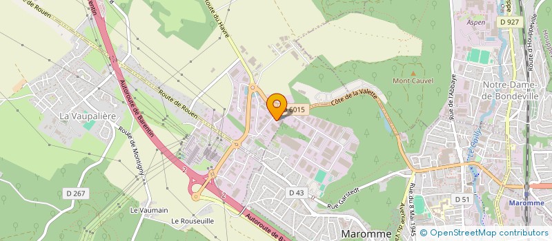 localisation de l'entreprise ALLIANCE DISTRIMOTO  SAINT-JEAN-DU-CARDONNAY