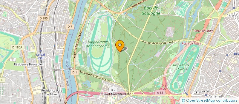 localisation de l'entreprise ALLIANCE-DOMICILE à PARIS