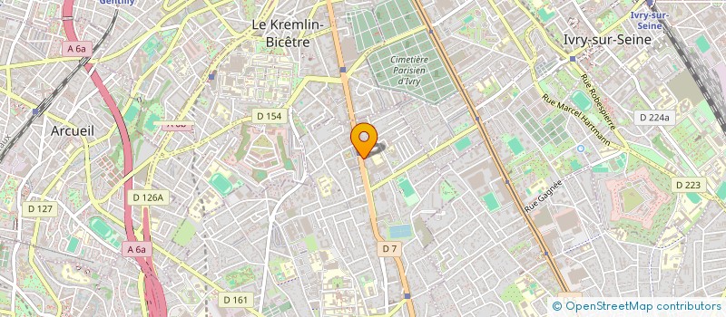 localisation de l'entreprise ALLIANCE EDUCATIVE LIRUA à VILLEJUIF