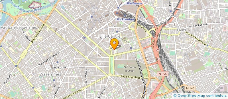 localisation de l'entreprise ALLIANCE ELEC à LILLE