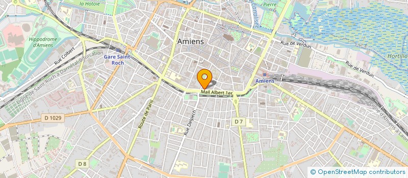 localisation de l'entreprise ALLIANCE ELECTRIQUE PICARDIE 80 à AMIENS