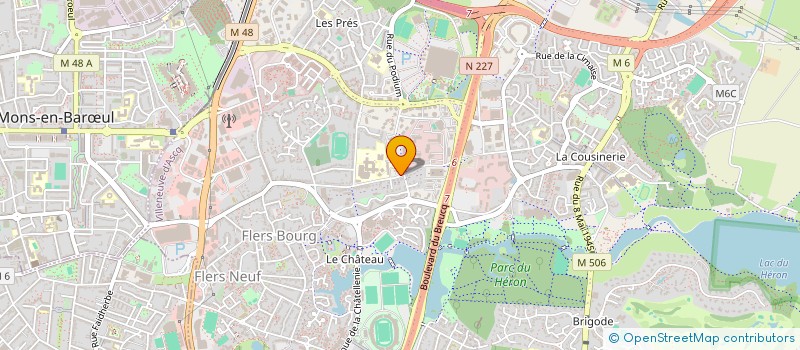 localisation de l'entreprise ALLIANCE EMPLOI NAUTISME HDF à VILLENEUVE-D'ASCQ