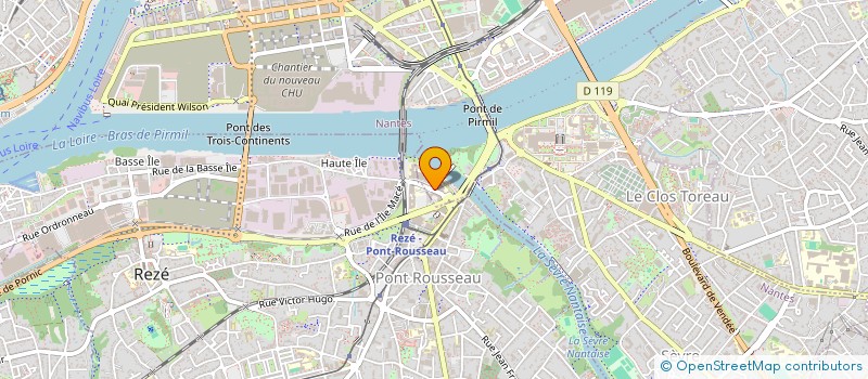 localisation de l'entreprise ALLIANCE ENDOCRINOLOGIE  NANTES