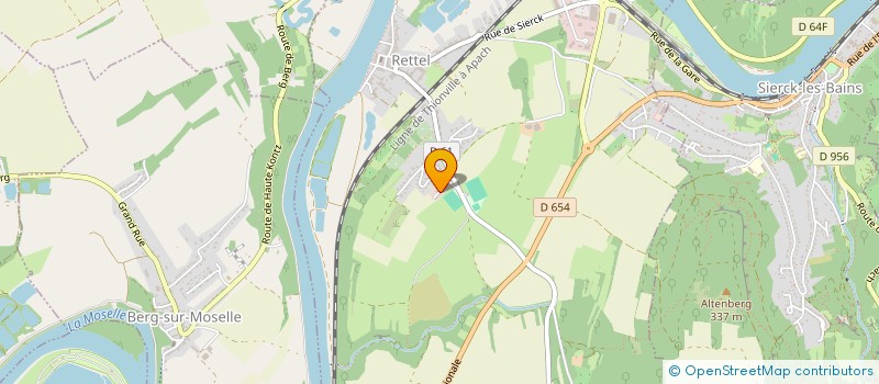 localisation de l'entreprise ALLIANCE ENERGIE I à KIRSCHNAUMEN