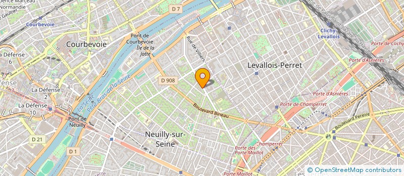 localisation de l'entreprise ALLIANCE ENERGY à NEUILLY-SUR-SEINE