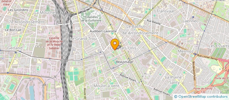 localisation de l'entreprise ALLIANCE ESPOIR ET SOLIDARITE  LYON