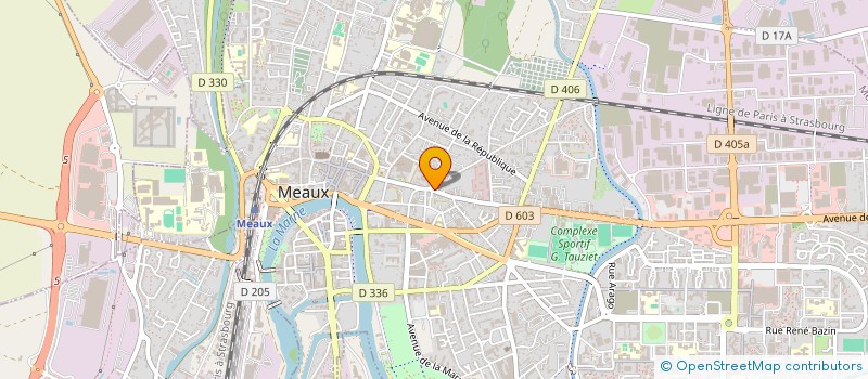 localisation de l'entreprise ALLIANCE ET SOLIDARITE CHRETIENNE DE MEAUX ASSOCIATION FAMILIALE PROTESTANTE à MEAUX