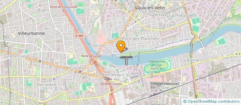 localisation de l'entreprise ALLIANCE EURASIA  CHASSIEU