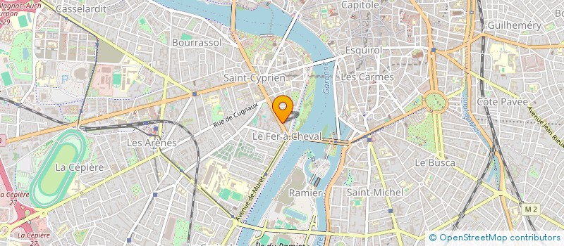 localisation de l'entreprise ALLIANCE-EVENEMENT 31 à TOULOUSE