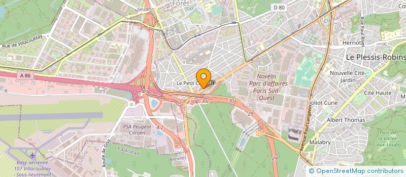 localisation de l'entreprise ALLIANCE EXPERTS ILE DE FRANCE à CLAMART