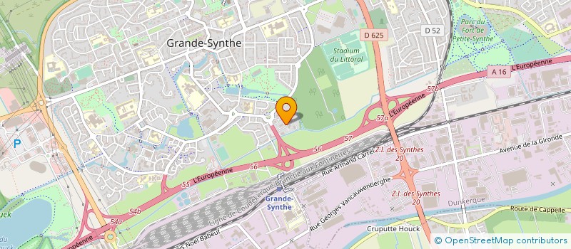 localisation de l'entreprise ALLIANCE EXPERTS LITTORAL à GRANDE-SYNTHE