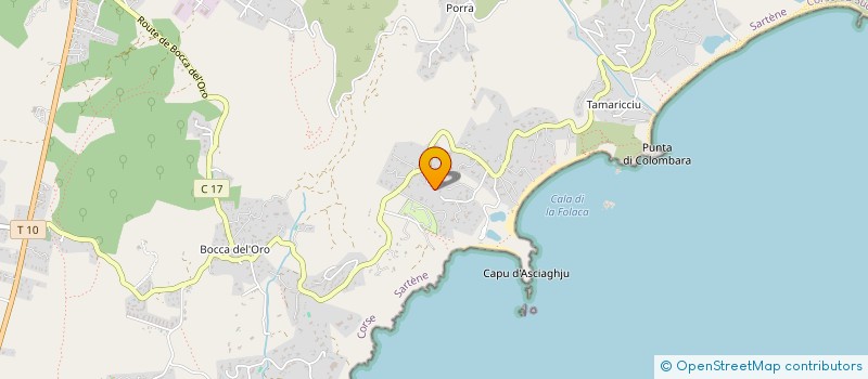 localisation de l'entreprise ALLIANCE EXTREME SUD à BASTIA