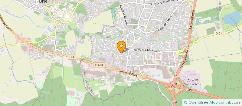 localisation de l'entreprise ALLIANCE FALCONY DESMAREST SERVICES à PONTAULT-COMBAULT
