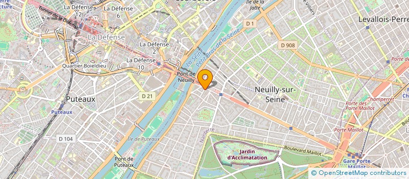 localisation de l'entreprise ALLIANCE FINANCE à NEUILLY-SUR-SEINE